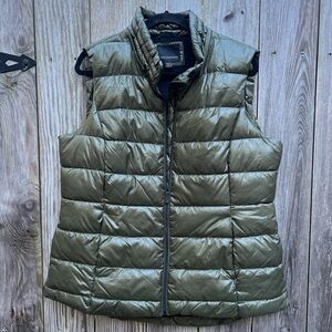 WEATHERPROOF Original Green Puffer Vest Quilted Men’s   XL